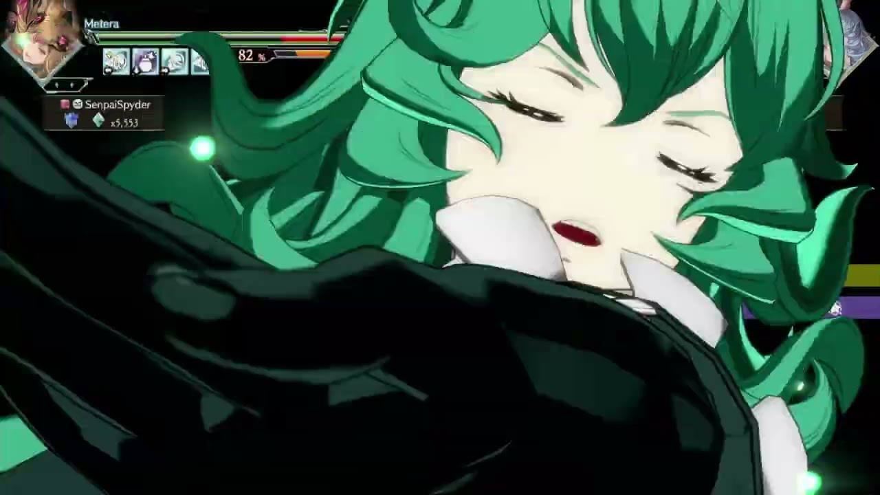 GBVSR High Level Gameplay SenpaiSpyder Metera VS Myzisco Ferry
