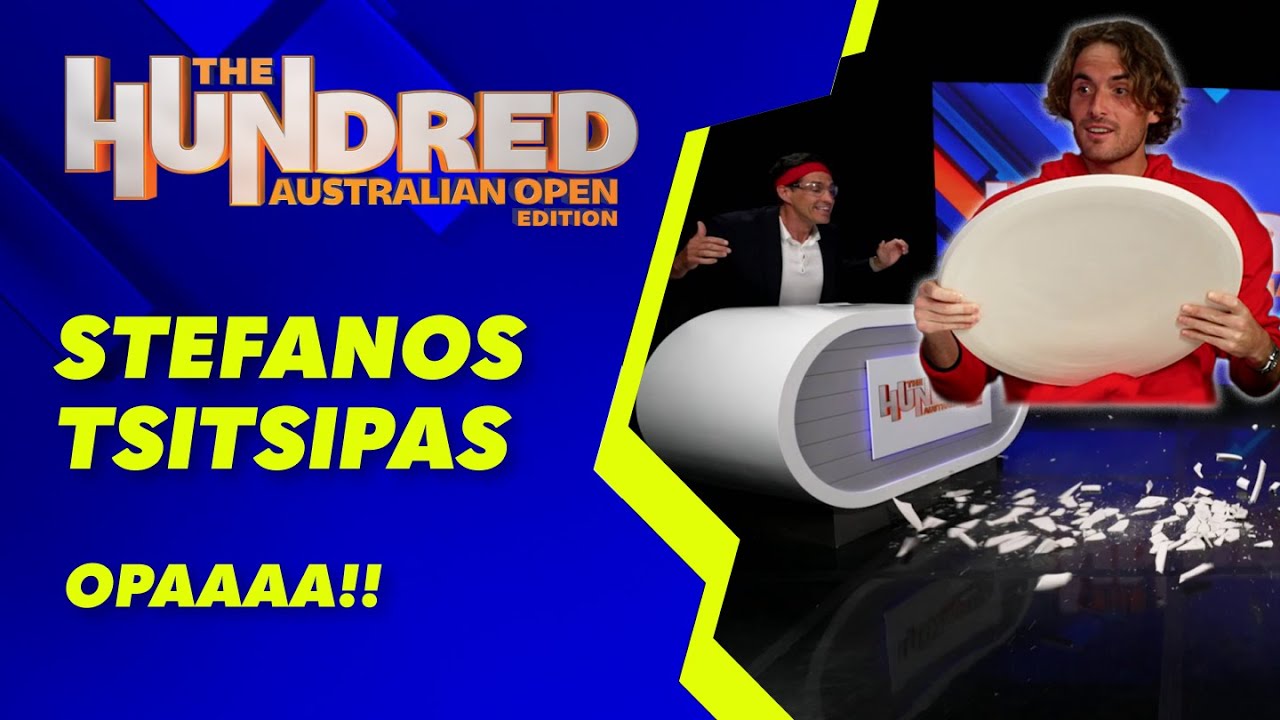A SMASHING time with Stefanos! | The Hundred: Australian Open Edition | WWOS