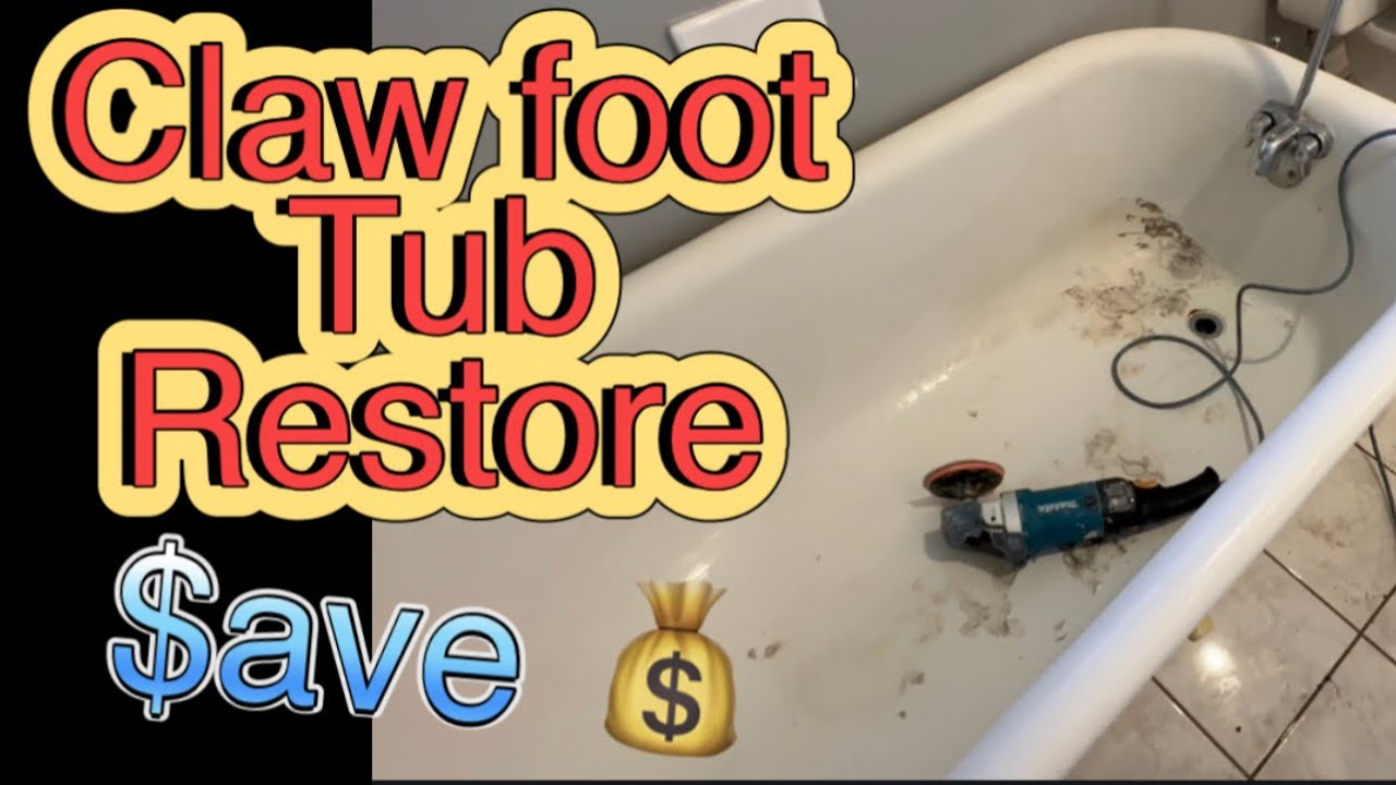 Restore a claw foot tub, it was refinish before?