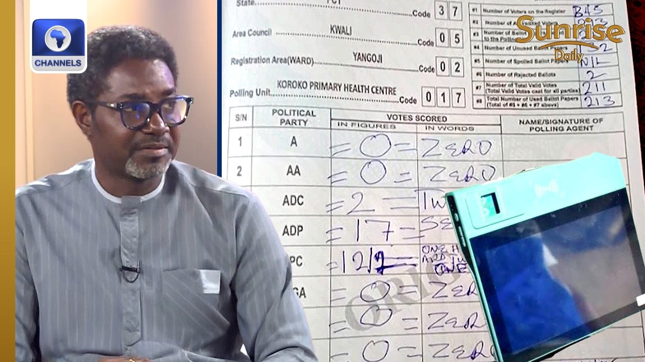 BVAS Error-Proof Feature Will Reduce Operational Failures - INEC Official | Sunrise Daily