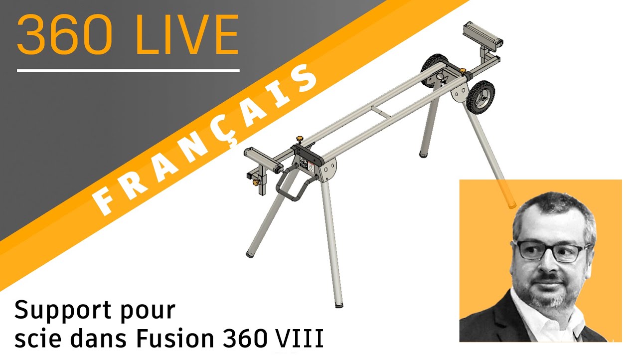 360 Live: 66 - Support pour scie dans Fusion 360 VIII