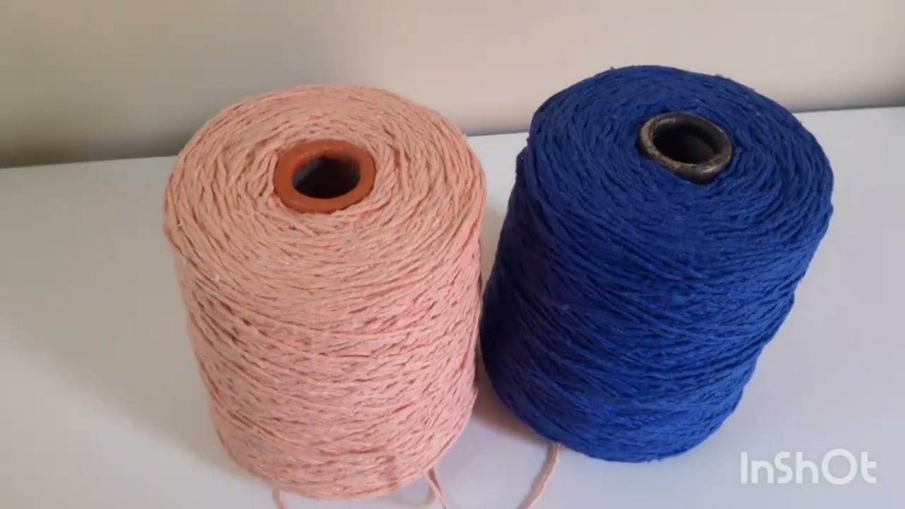 cores que combinam  com  barbante na cor salmão #combinacaodecores #croche