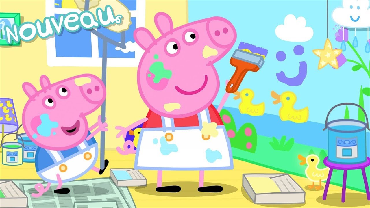 Les histoires de Peppa Pig  🎨 Journée décoration 🖌️ Épisodes de Peppa Pig