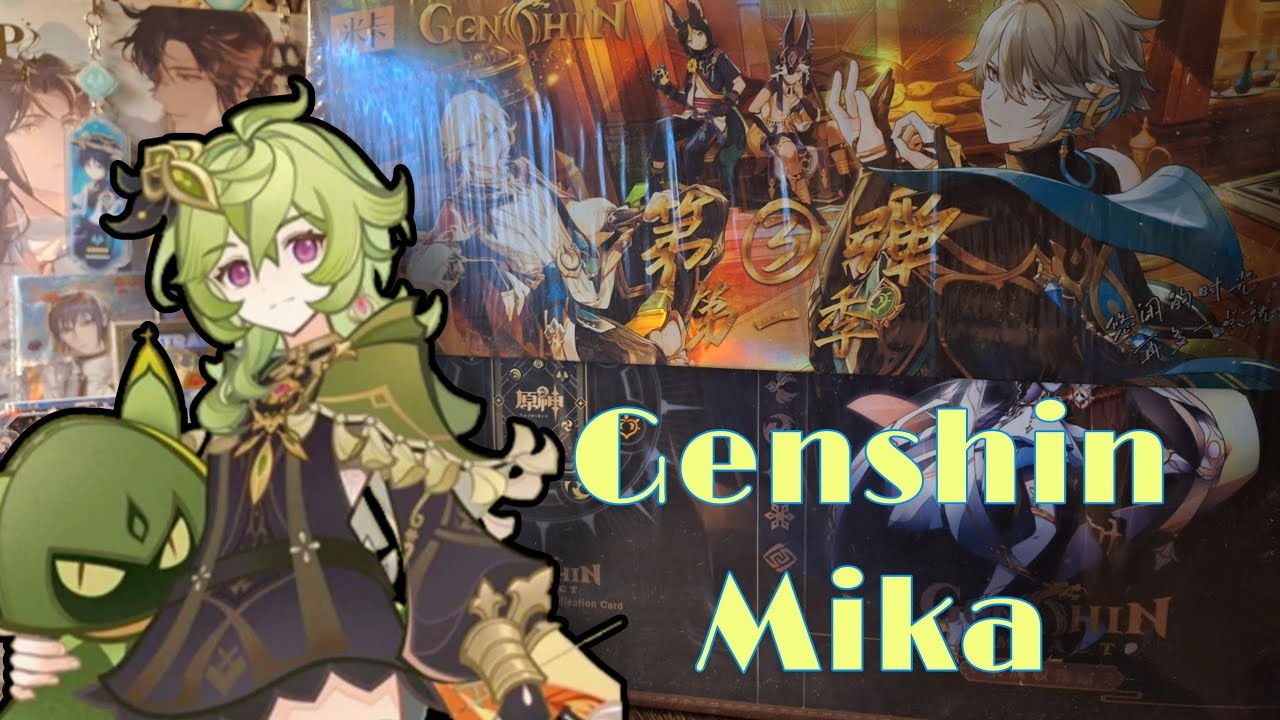 Распаковка Геншин Мика Мега-бокс! / Mika Genshin Mega Box Unpacking