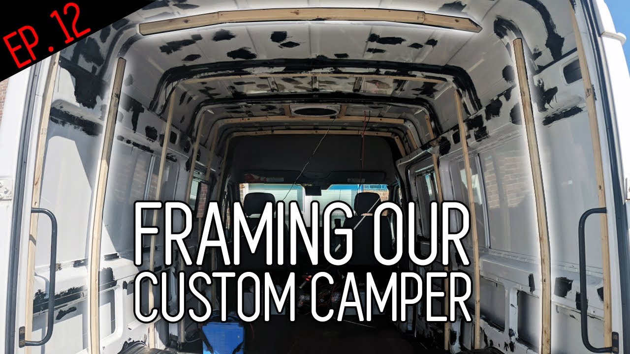 How to Frame Camper Van Walls and Ceiling | ALL TOOLS, COMPLETE PROCESS INCLUDED