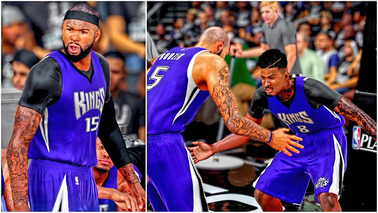 OMG DEMARCUS COUSINS ANGER GETS HIM EJECTED | OJ STARTED OFF PERFECT | NBA 2K16 MYCAREER | JuiceMan