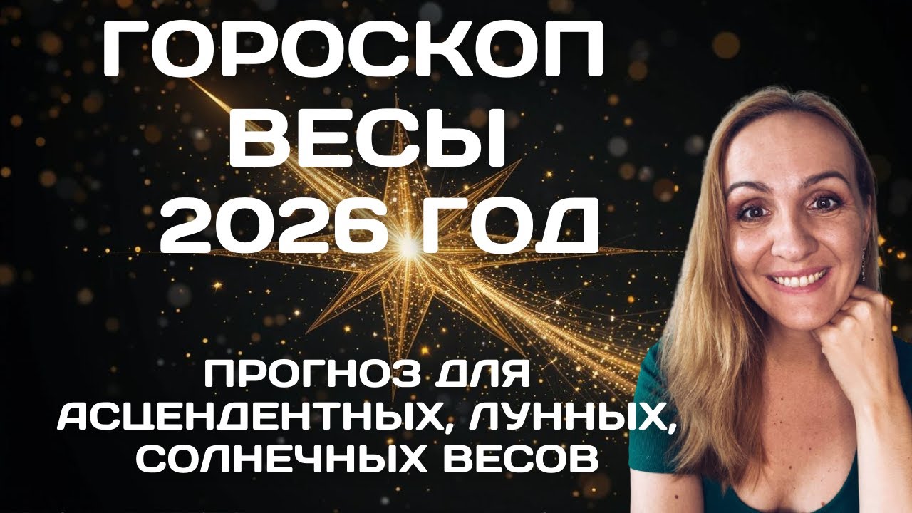 ♎ВЕСЫ 2026: Простым языком о главных переменах года. Oksana Semenovich. (en. sub)