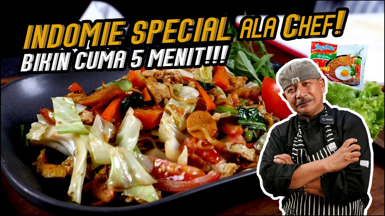 INDOMIE SPECIAL ALA CHEF MANTRA - BIKIN CUMA 5 MENIT !!!