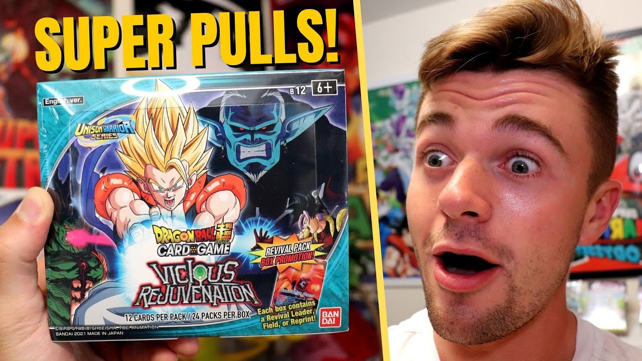 *NEW* Dragon Ball Super Vicious Rejuvenation Box Opening!