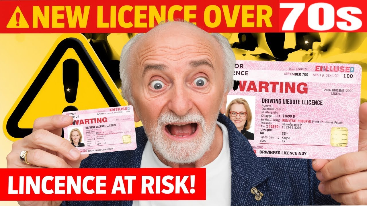 New UK Driving Licence Rules for Over 70s Starting September 2025 &ndash; What You MUST Know Now!