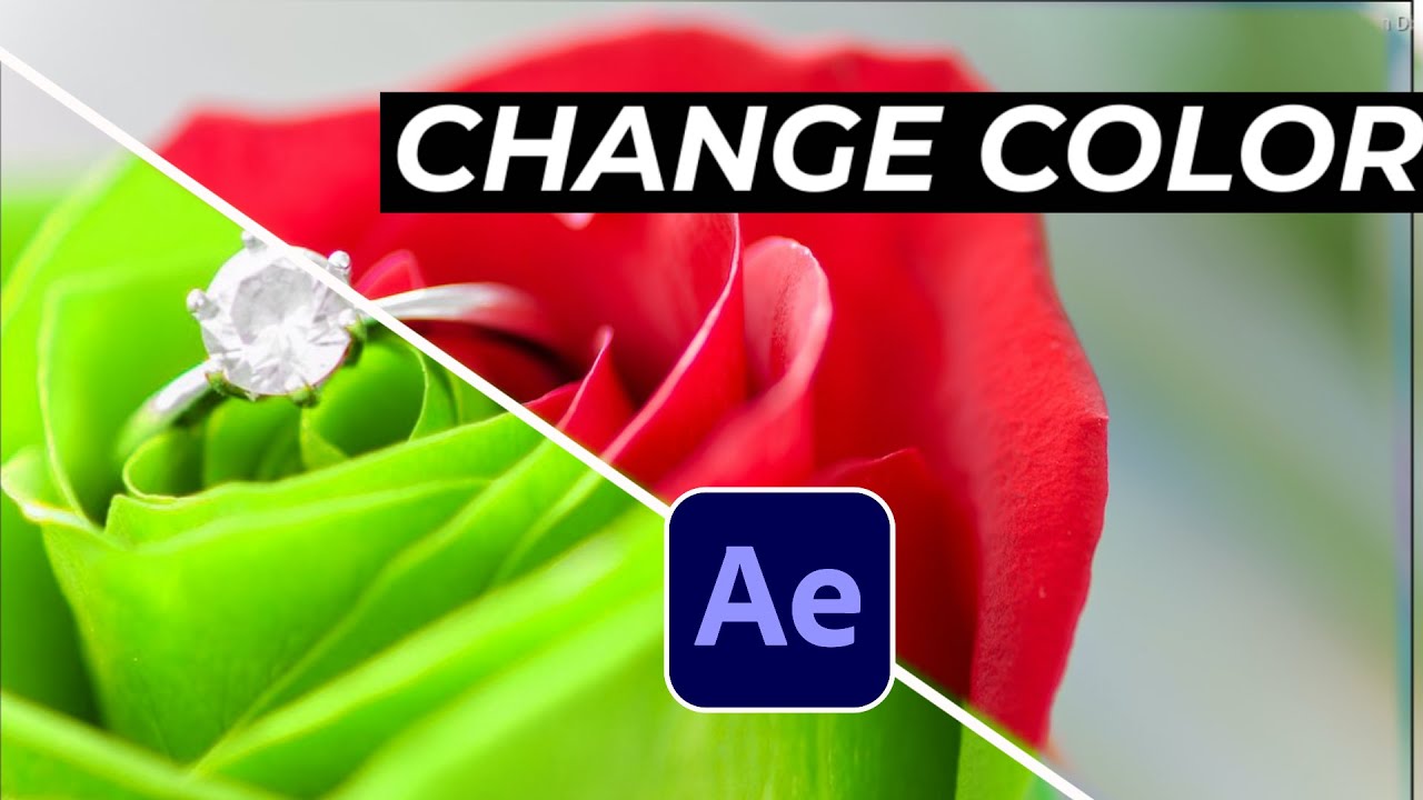 How To Change Color Of Object In After Effects