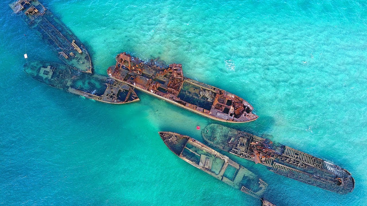 6 Ship GRAVEYARDS Around the World!