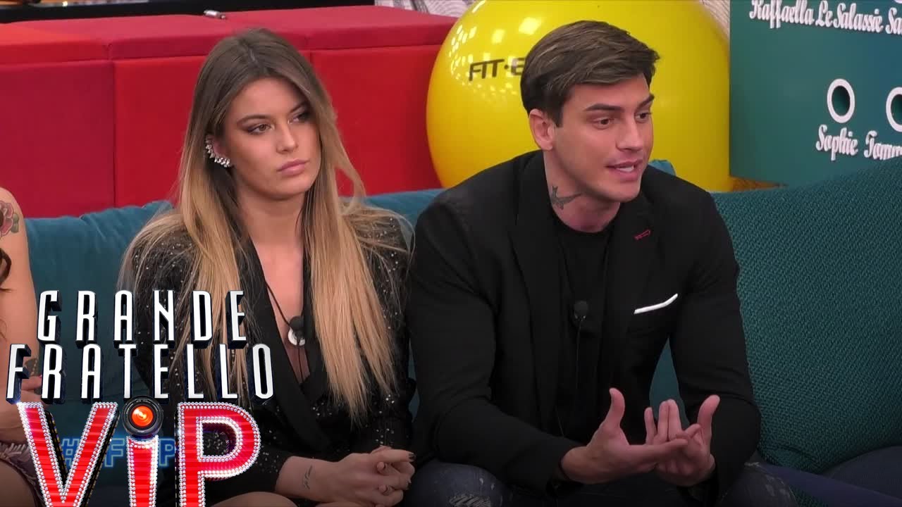 Grande Fratello VIP - Le tensioni tra Alessandro Basciano e Sophie Codegoni