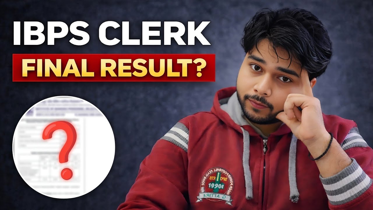 My IBPS Clerk Mains Result...❓🕊️