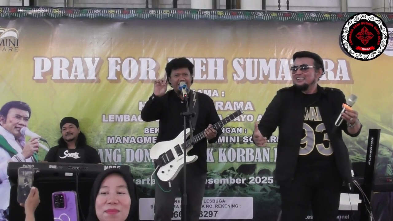 Pray For Aceh Sumatra, Feat Gitaris Soneta Asep Irama Lagi lagi Cinta