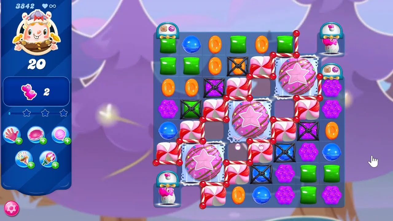 Candy Crush Saga LEVEL 3842 NO BOOSTERS (new version)🔄✅