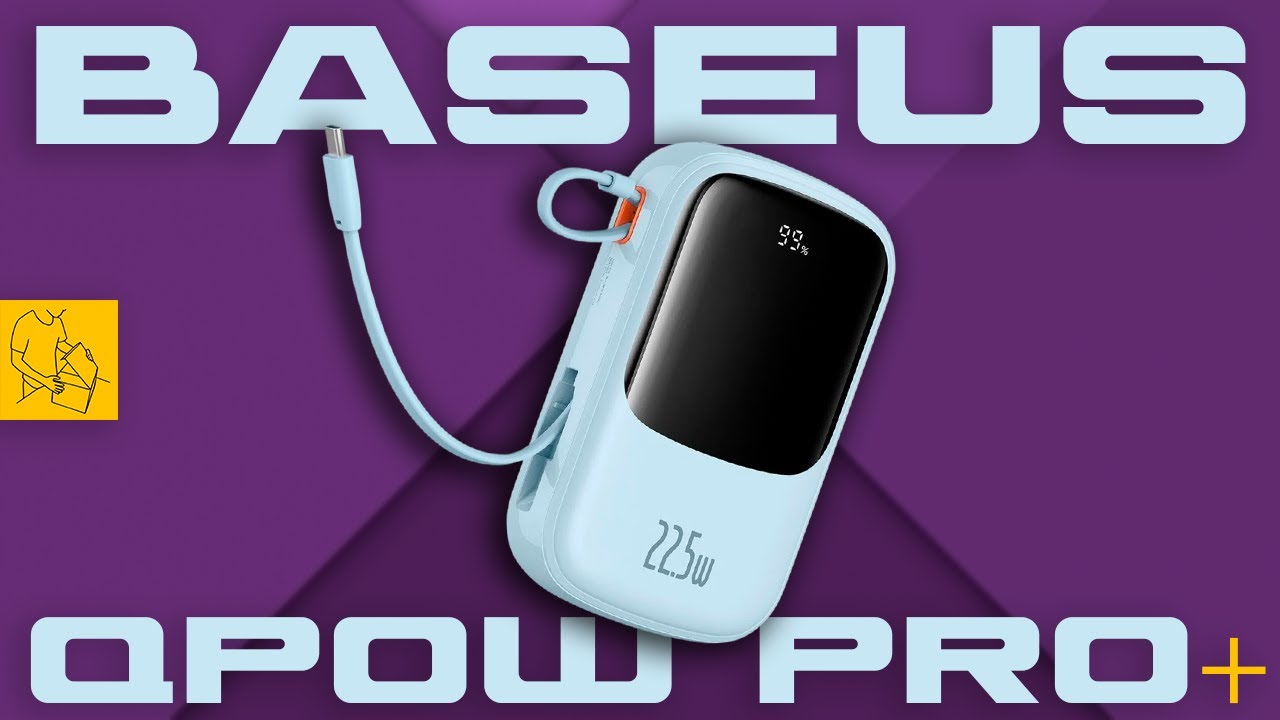 КУПИЛ ПОВЕРБАНК BASEUS QPOW PRO + | СТИЛЬ И ФУНКЦИОНАЛЬНОСТЬ БЕЗ НЮАНСОВ?