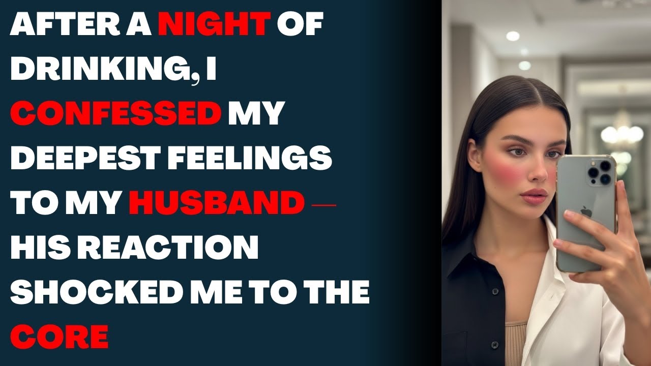After a Night of Drinking, I Confessed My Deepest Feelings to My Husband — His Reaction Shocked