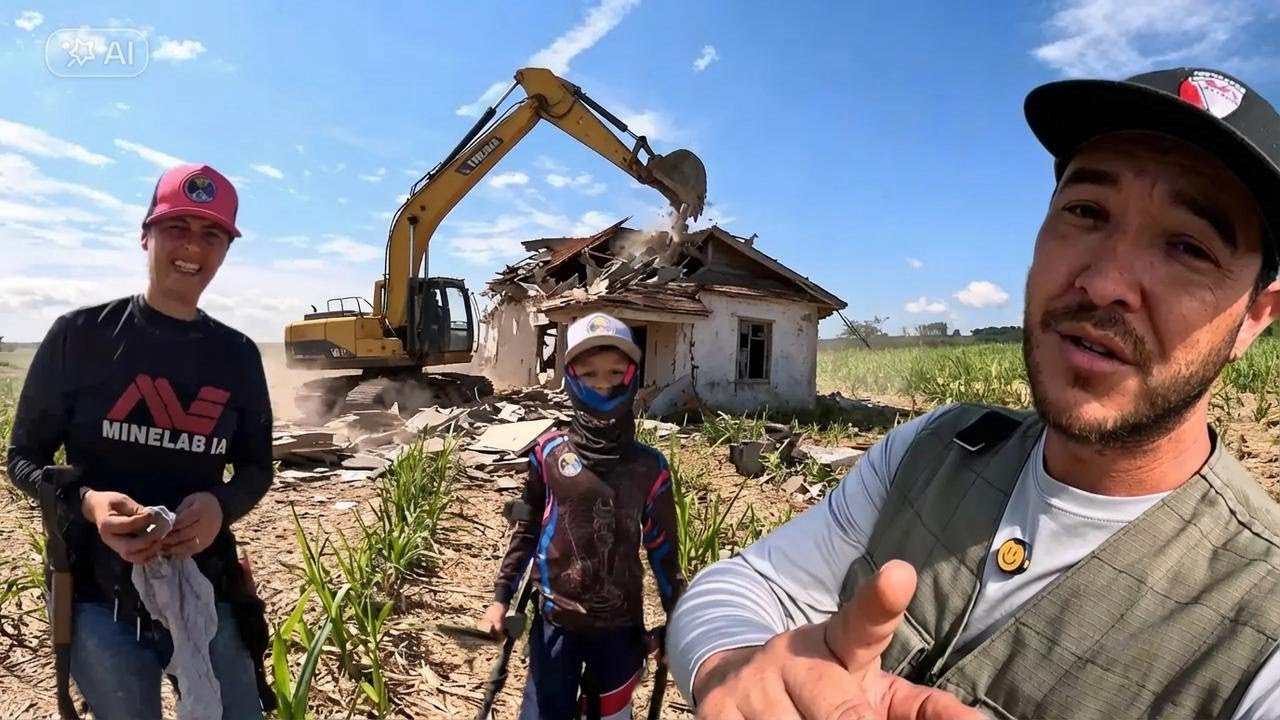 Una mansión destruida y reliquias perdidas quedaron atrás