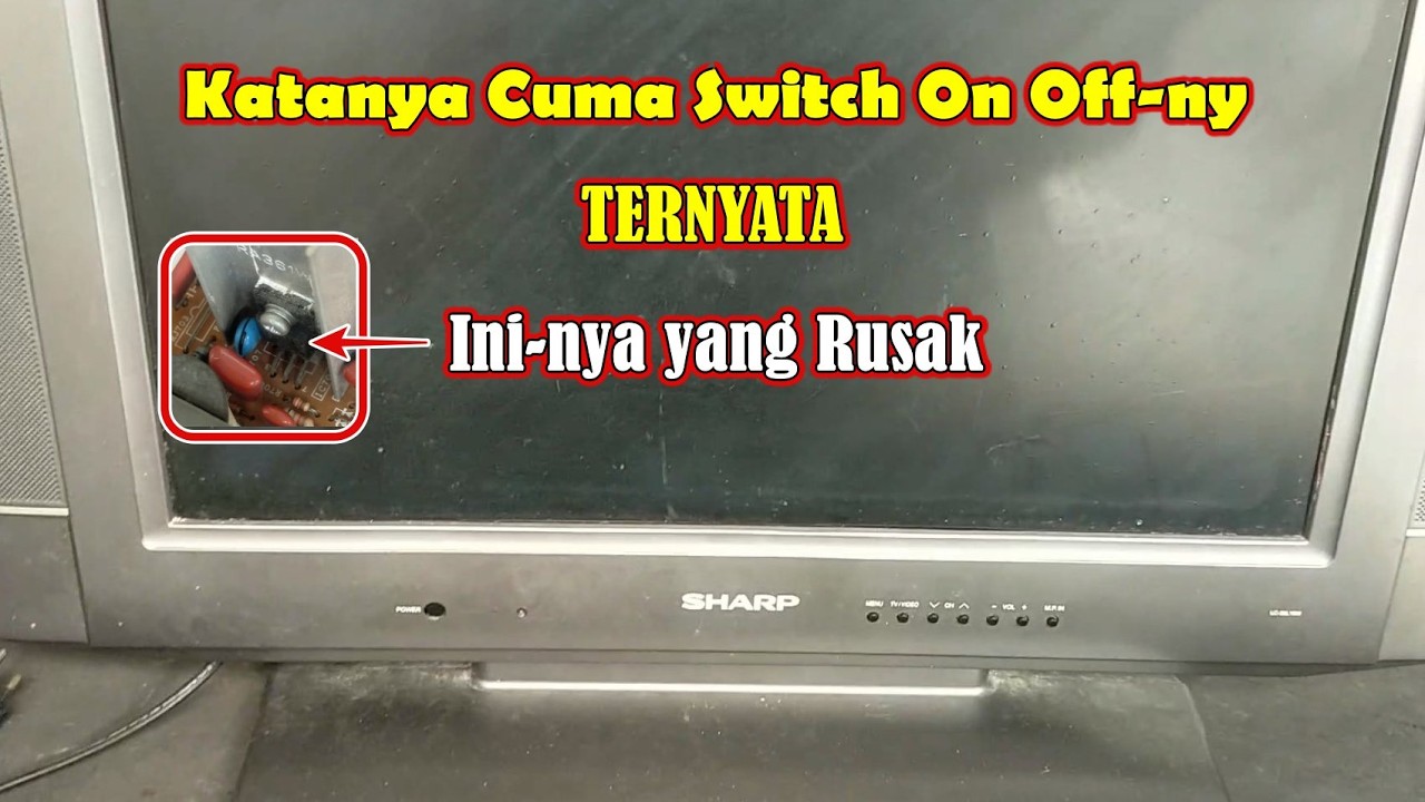 Servis TV LED Sharp MaToT