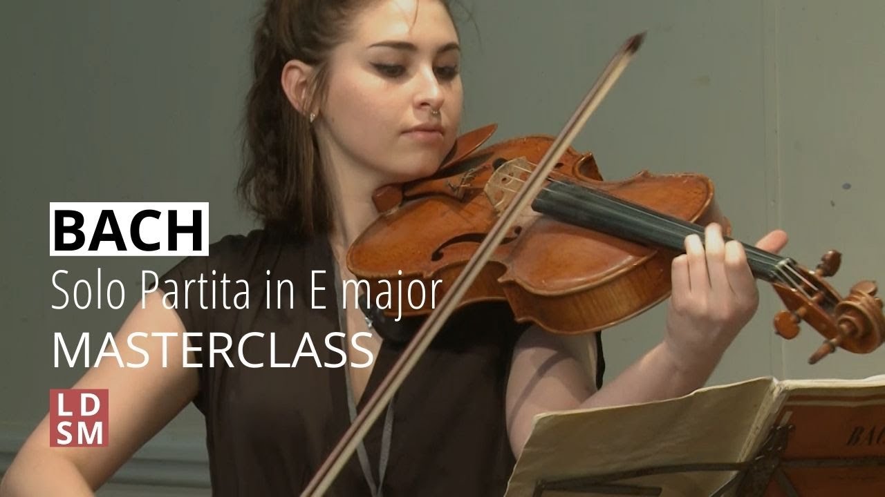 Bach E major Partita | LDSM 2016 Viola Masterclass with Roger Chase