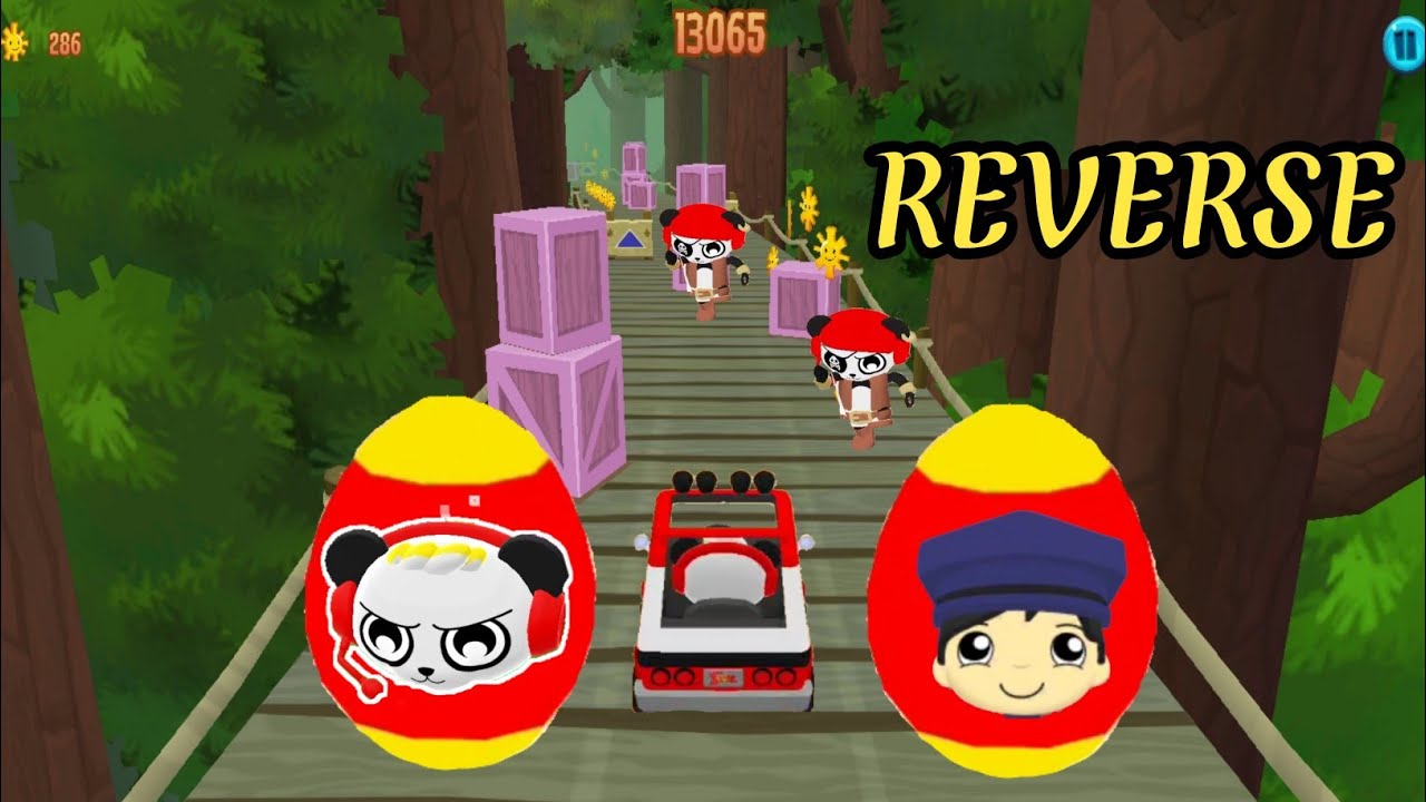 Tag with Ryan REVERSE MODE - Officer Ryan vs Combo Panda Walkthrough || U-PLAY