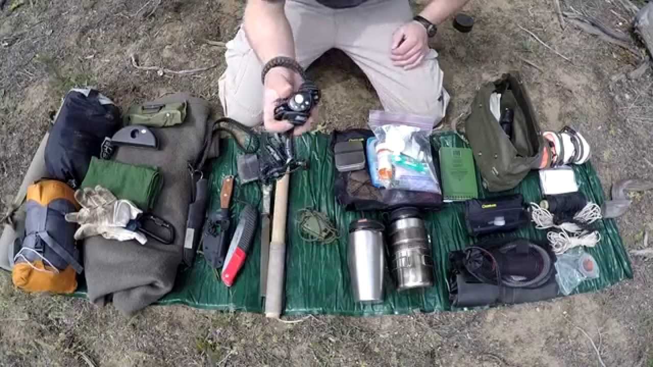 Budget Backpack, Bushcraft, Hiking, Survival