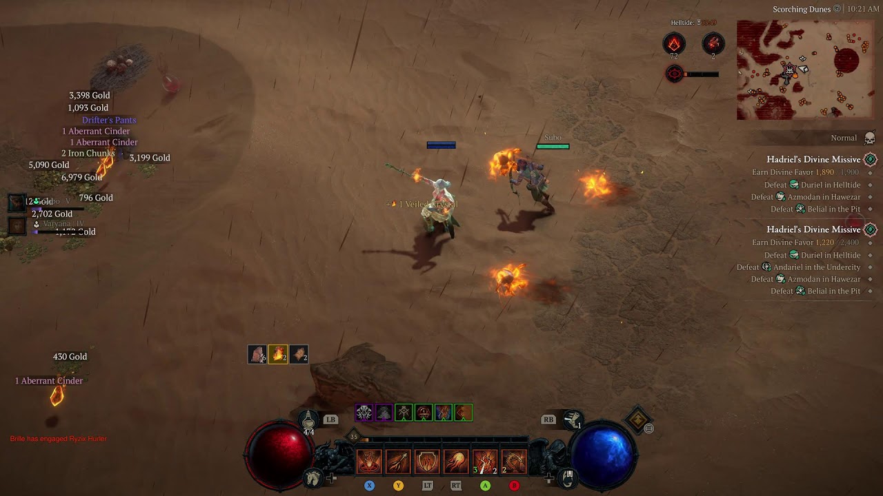 Diablo 4 — Season 11 — Hydra Sorc — Not having fun