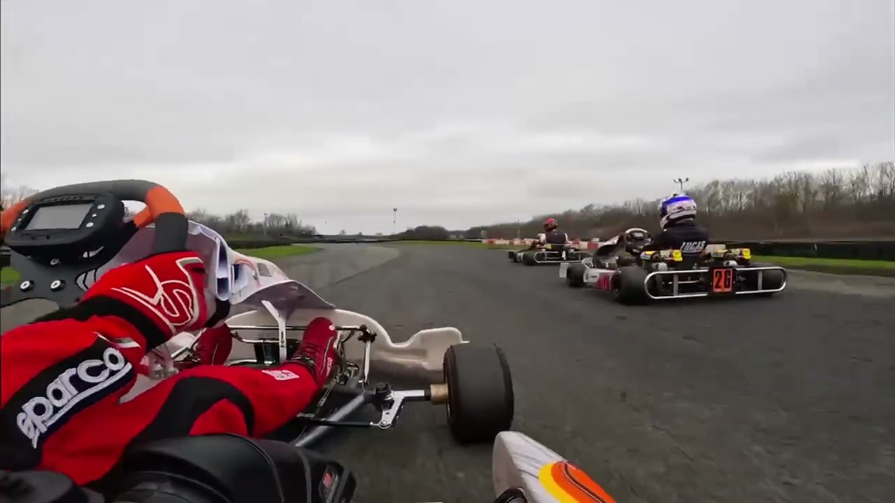 Junior rotax onboard, top speed of session 66 mph. #dreambig #outdoorkarting #karting #speed 