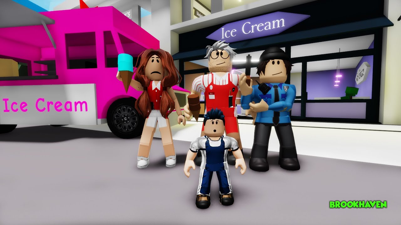 KISKANÇ DONDURMACI ANNEM HIRSIZLIK YAPTI !!! | ROBLOX BROOKHAVEN RP