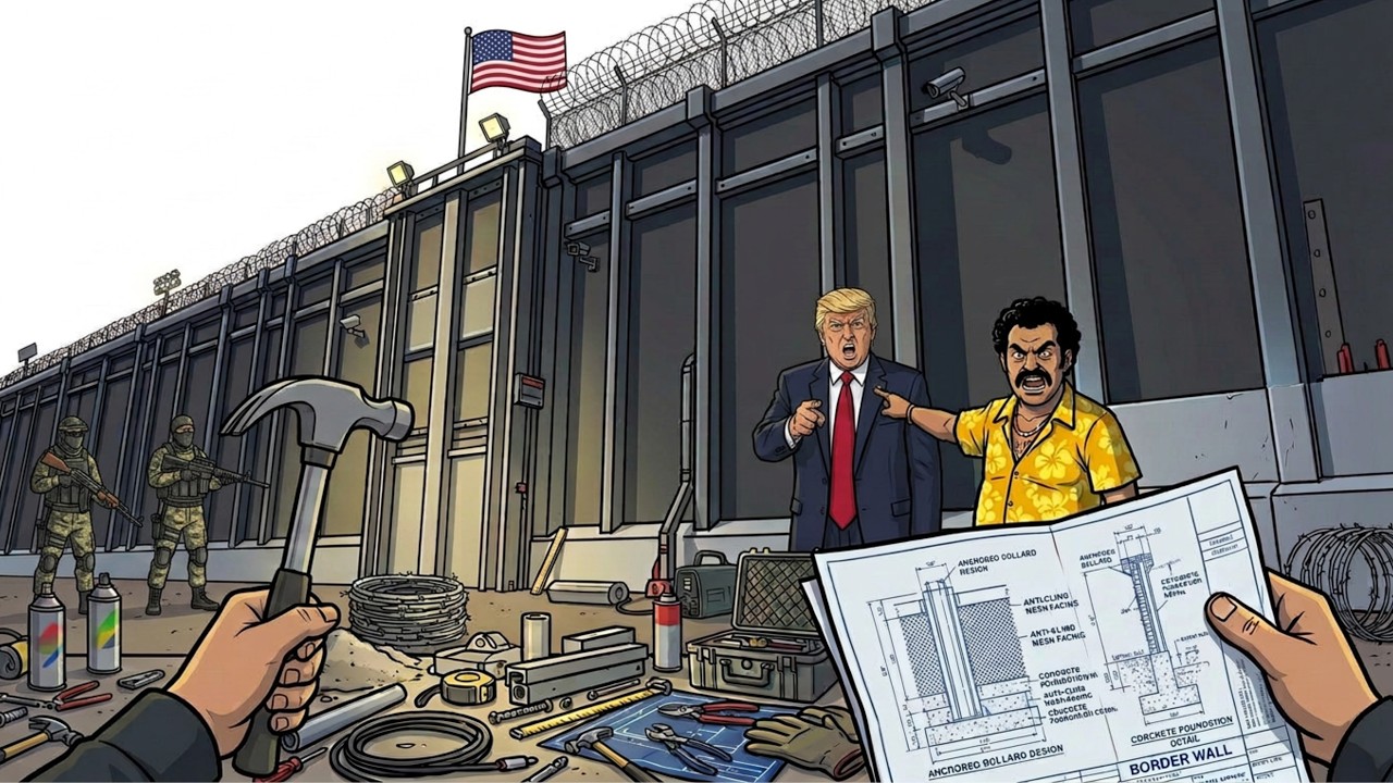 POV: Voc&ecirc; Trabalha Para O Cartel No Muro De Trump