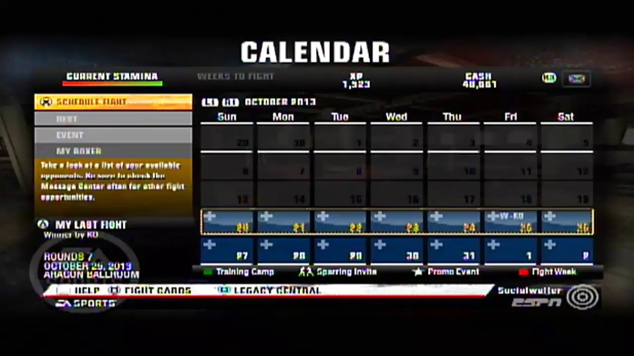 Fight Night Champion [My Legacy] Allen vs Moreno (PS3 Gameplay Video)