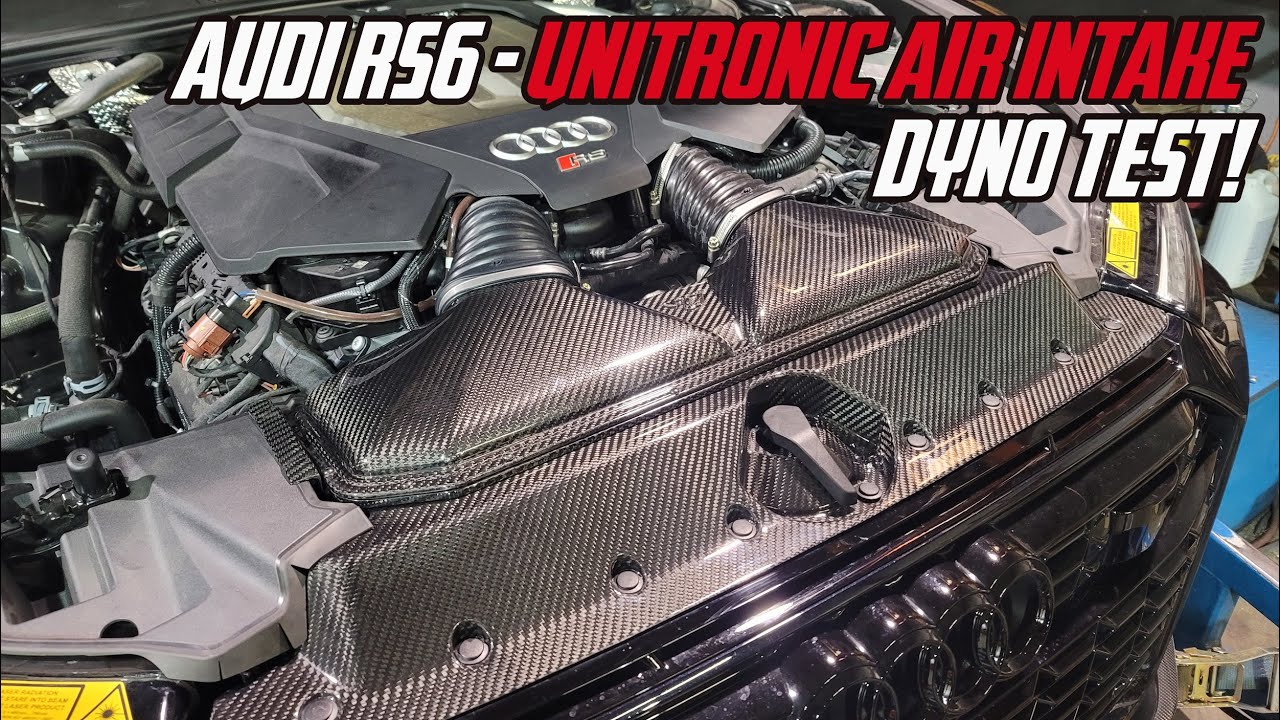 How Much Power Does Unitronic's Air Intake Make In an Audi RS6?