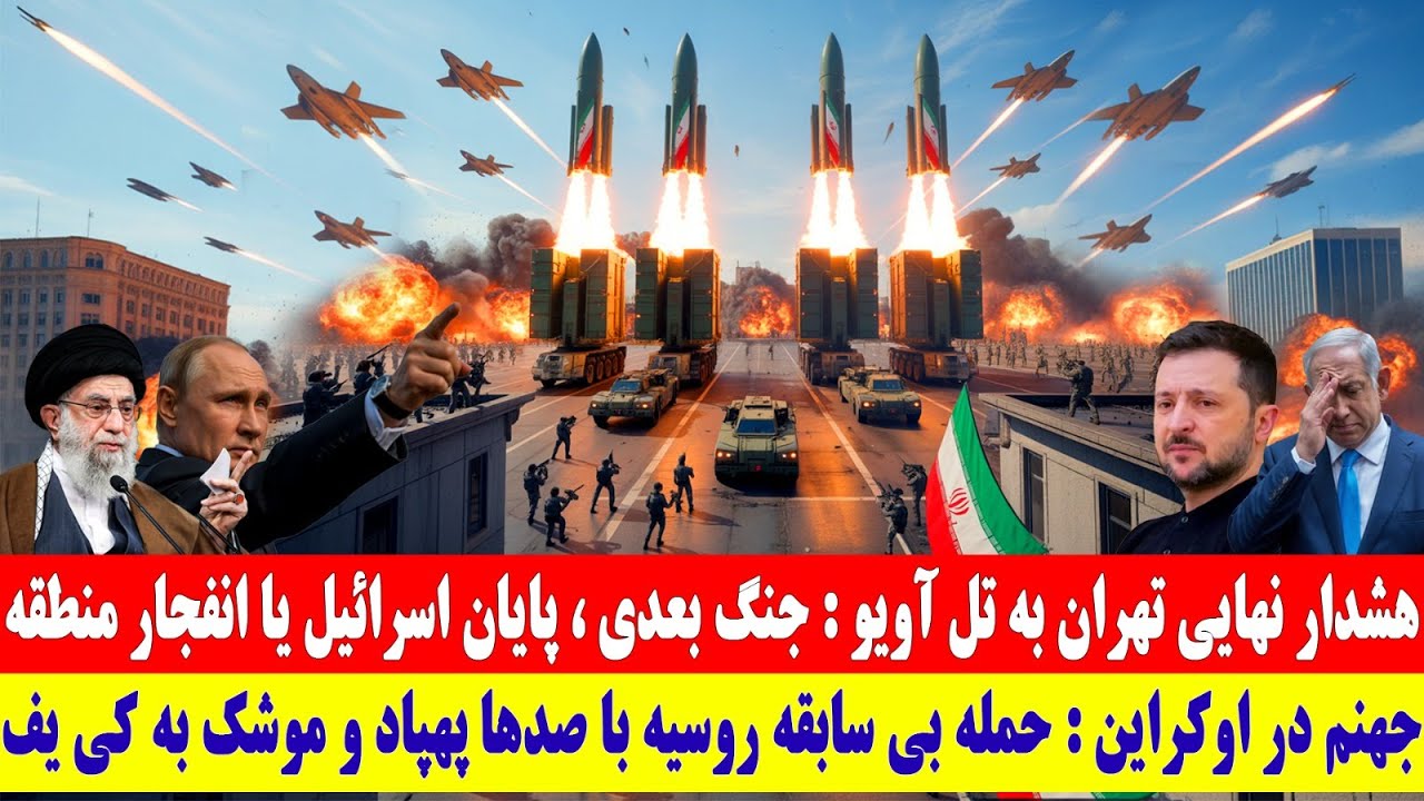 خبرعاجل: تهدید تند و بی‌ سابقه تهران به تل‌ آویو؛ شمارش معکوس جنگی که سرنوشت اسرائیل را تغییرمی‌ دهد
