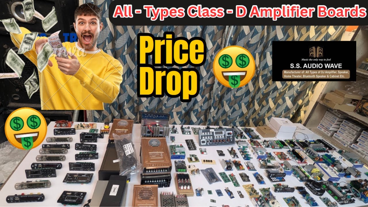 All - Type's Class - D audio Amplifier Boards $ price drop #ssaudiowave  #classdamplifierboard