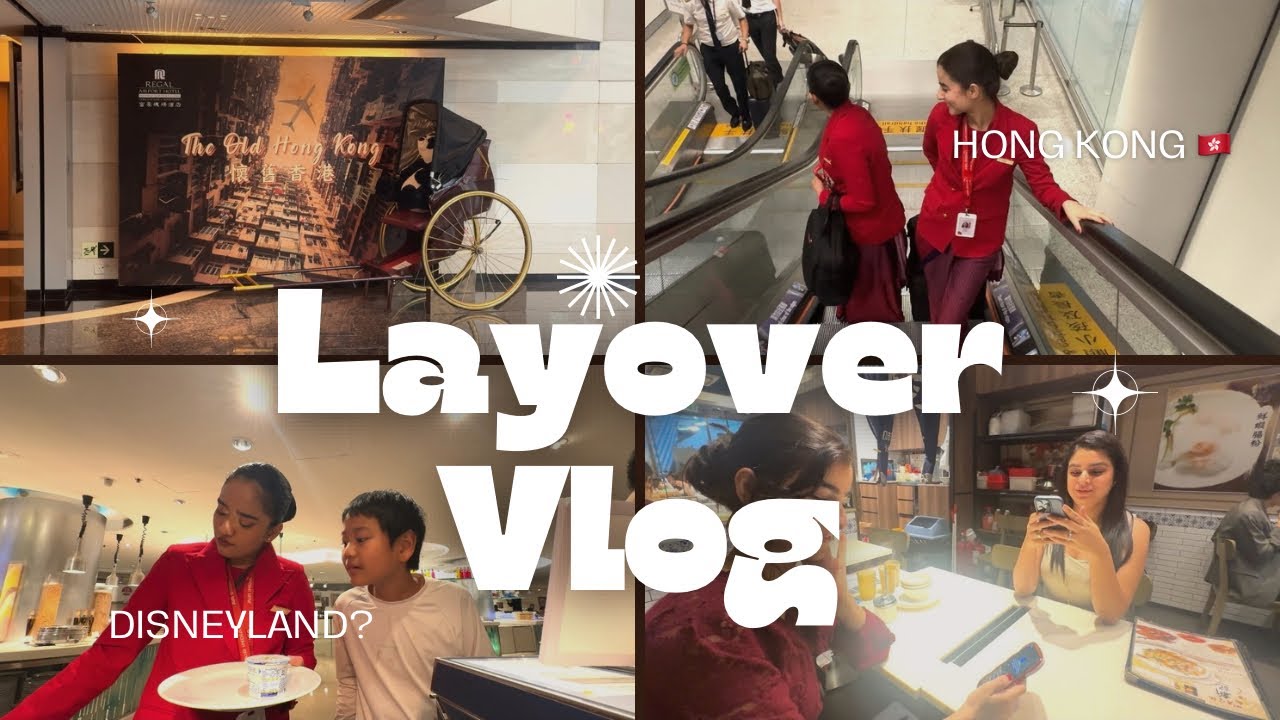 Finally a Layover Vlog after so long! | 🇭🇰