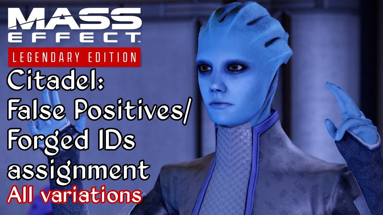 Mass Effect 2 -  Citadel: False Positives/Found Forged IDs - All squadmate comments - All variations