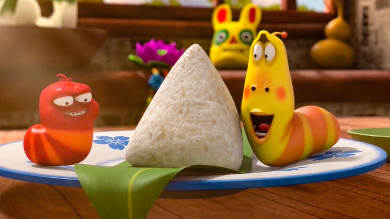 LARVA COMEDY 2025 | Rice Cake | Funny Larva's World LARVA CARTOON TOP 20 EPISODE