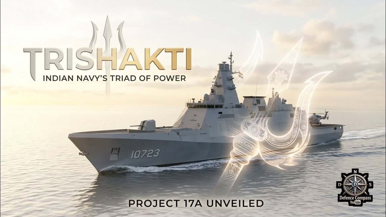 India's Biggest Naval Boost! 3 Indigenous Warships Join the Indian Navy