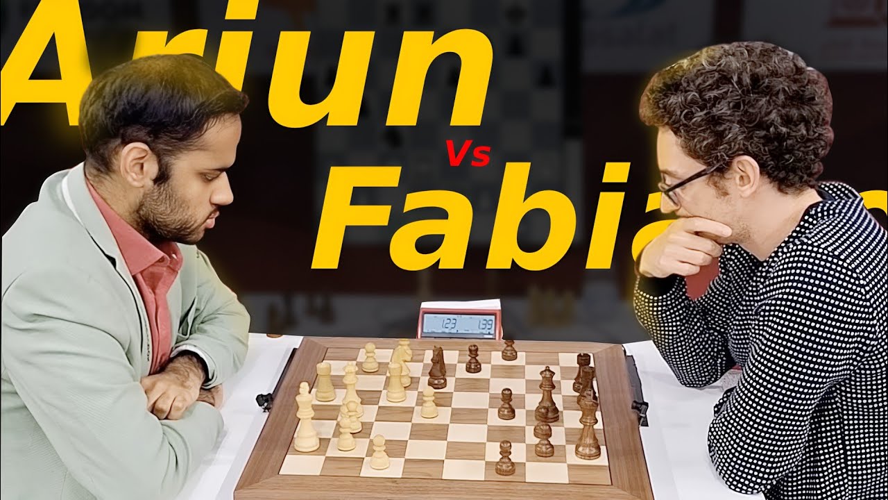 GM Arjun Erigaisi vs GM Fabiano Caruana | FIDE World Blitz Championships 2025