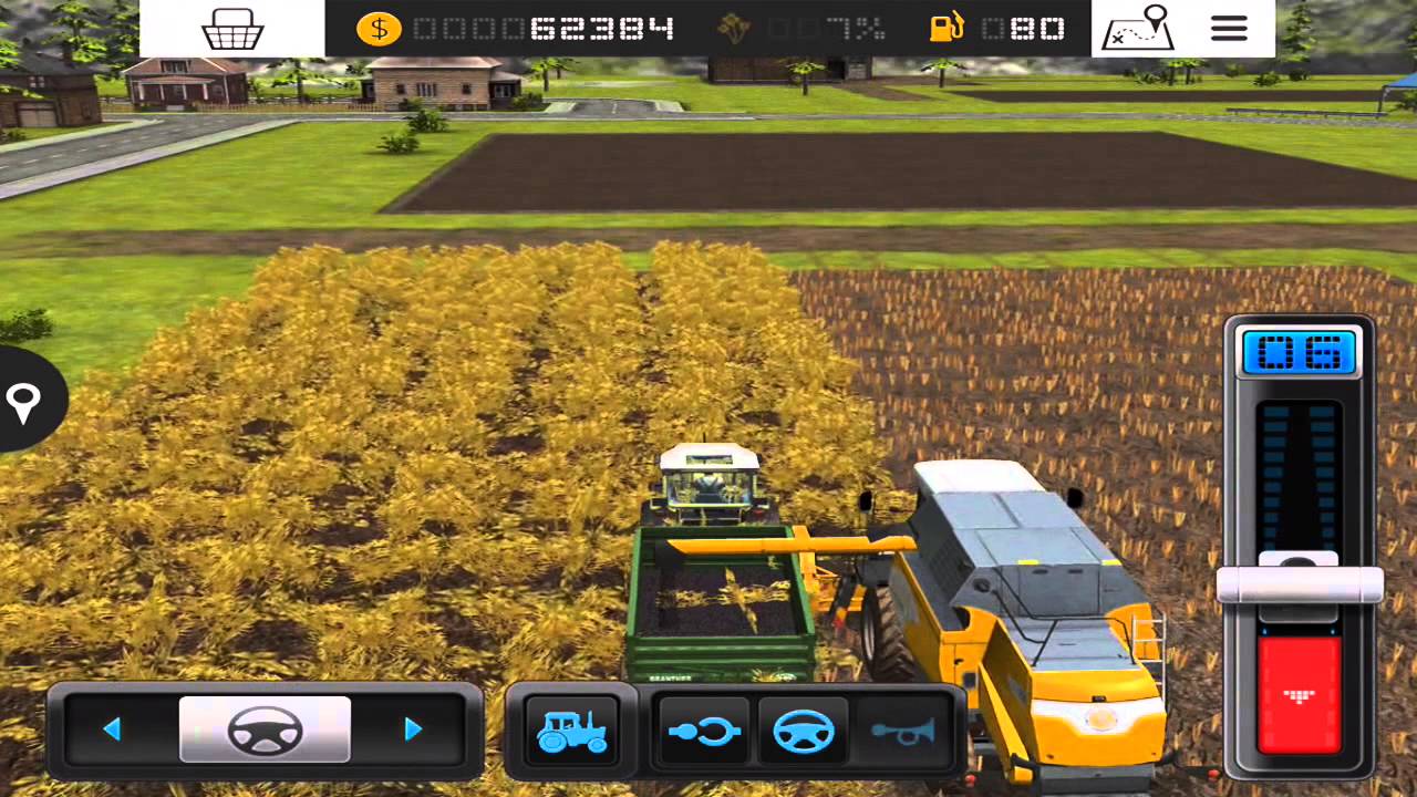 Farming Simulator 16 - #2 Straw and grass for cows - Gameplay