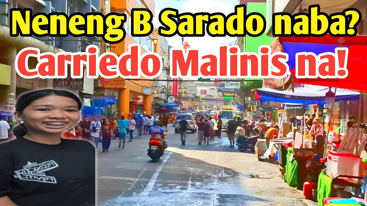 Neneng B sarado naba? Biglang Linis  ang Carriedo Quiapo