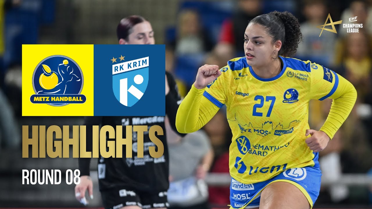 Metz Handball 🆚 Krim Mercator Ljubljana | Round 8 | EHF Champions League Women 2024/25