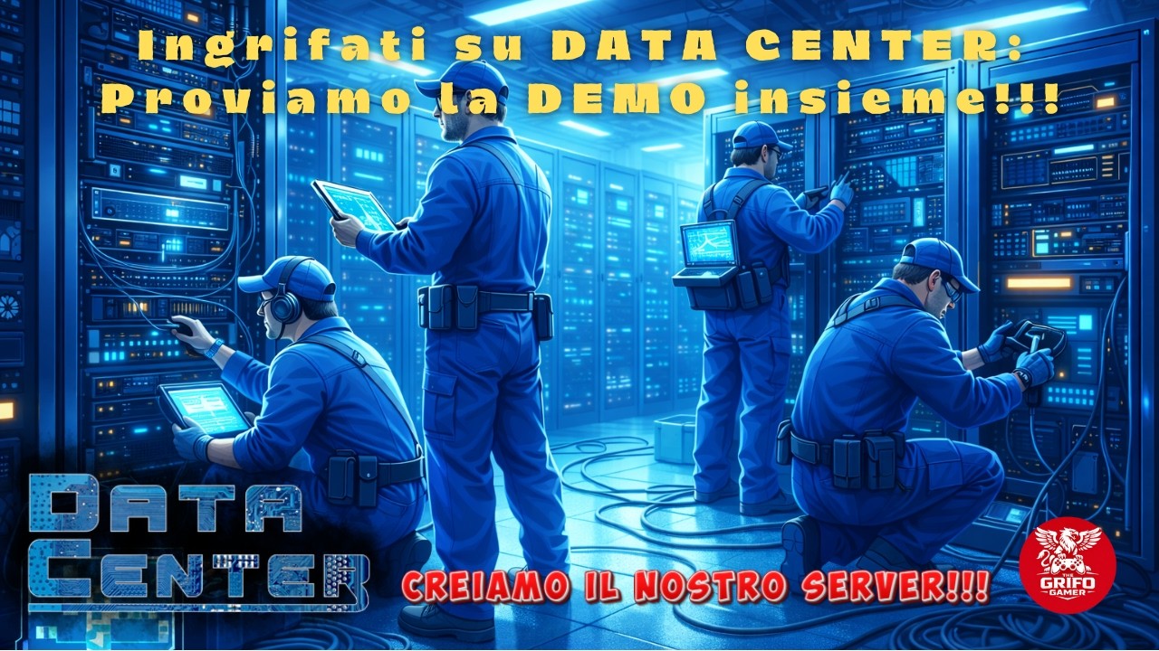 Ingrifati su DATA CENTER: Proviamo la DEMO insieme!!! #demo #gameplayita