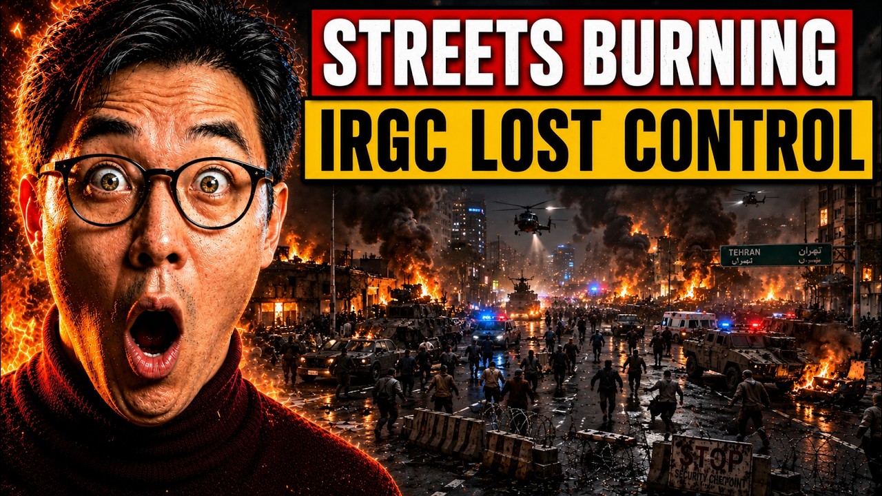 Iran's Streets Are BURNING Tonight &mdash; IRGC Has Lost Complete Control of The Country