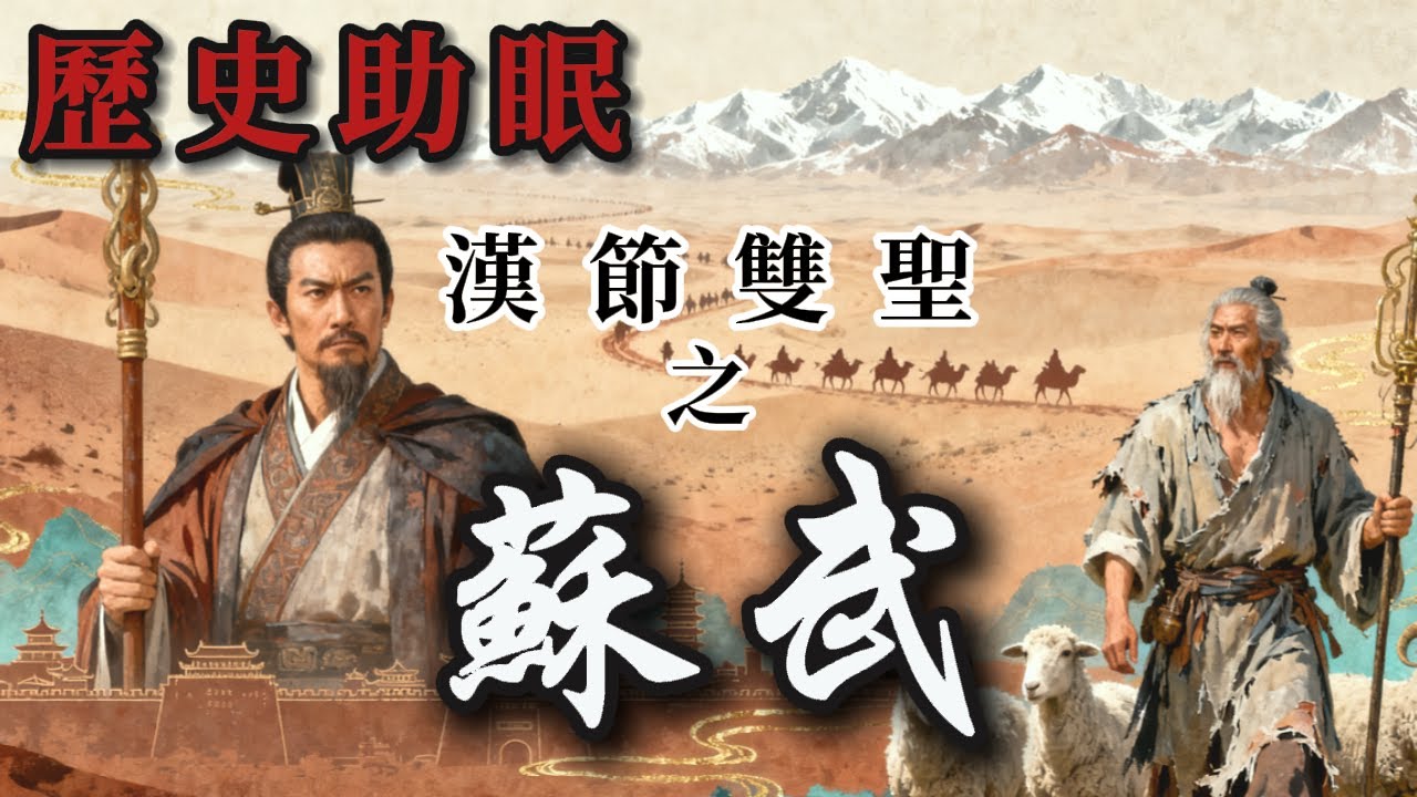 54分鐘聽完｜漢朝最硬氣的使者蘇武：十九年牧羊，忠誠與堅守的傳奇