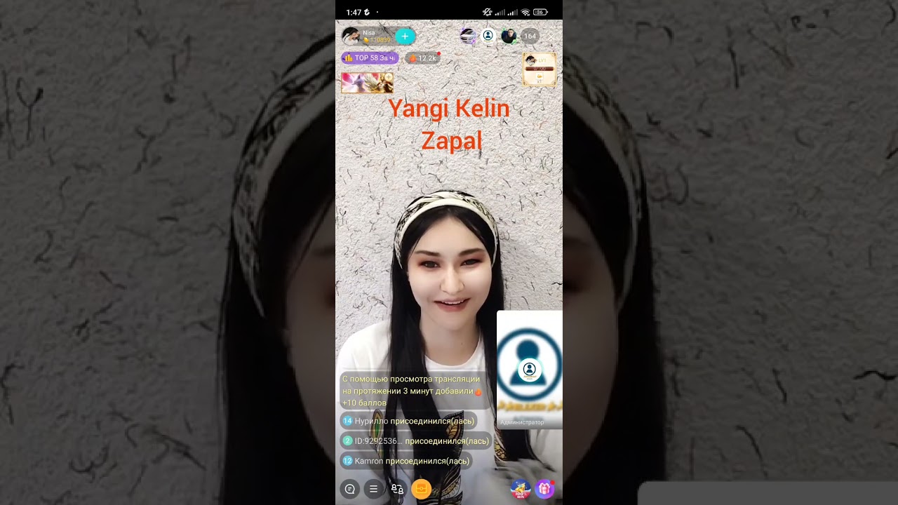 Yangi Kelin xam shunaqa qilib &otilde;tiradimi😡#sharmanda #zapallar #live #rek #love #funny #andijon