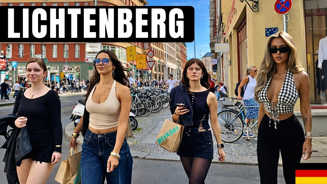 Berlin Lichtenberg Walking Tour 4K