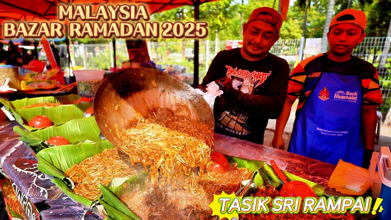 Bazar Ramadan SRI RAMPAI 2025 | Bazaar Ramadhan | Malaysia Street Food | 2025集市斋戒月