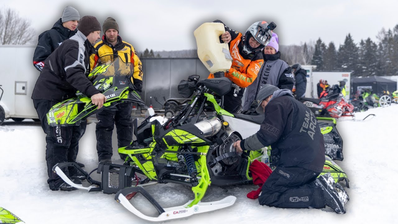 The Hardest Part of Snowmobile Racing (It's Not the Racing)
